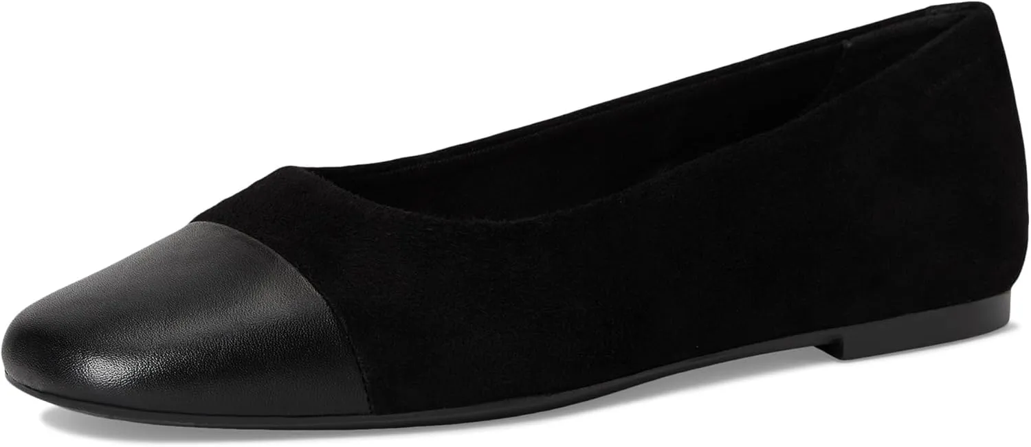 Vagabond Shoemakers Jolin Suede Toe Cap Flat