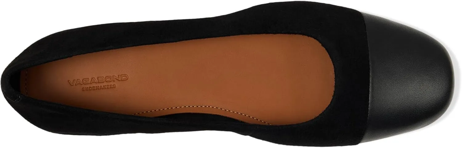 Vagabond Shoemakers Jolin Suede Toe Cap Flat