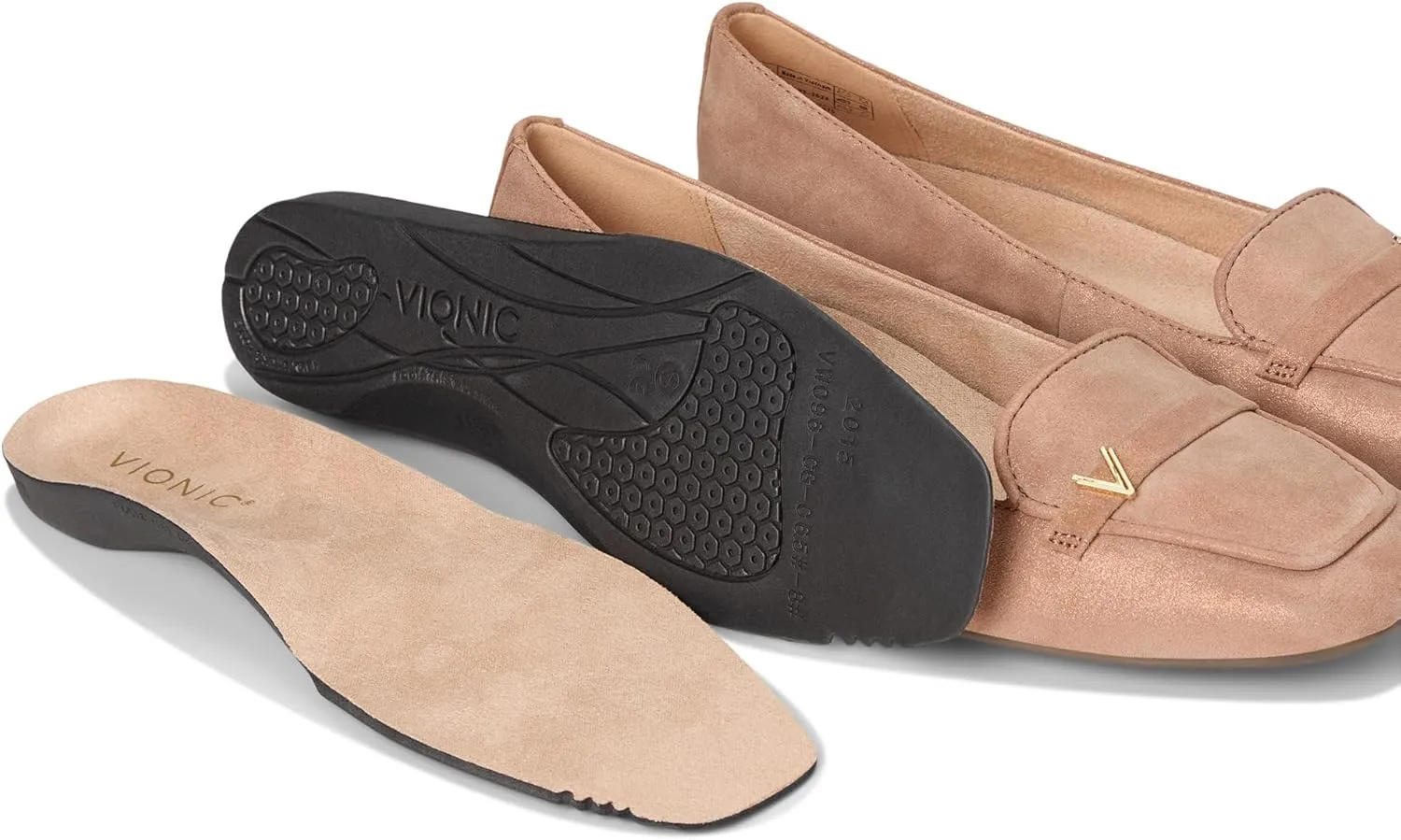Vionic Women's Hayes Skimmers Ballet Flat