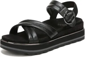 Vionic Women's Pheonix Reyna Slide Adusjtable Strap Sandal - Ladies Fashion Platform Sandals with Concealed Orthotic Arch Support, Sizes 5-11 Medium Fit