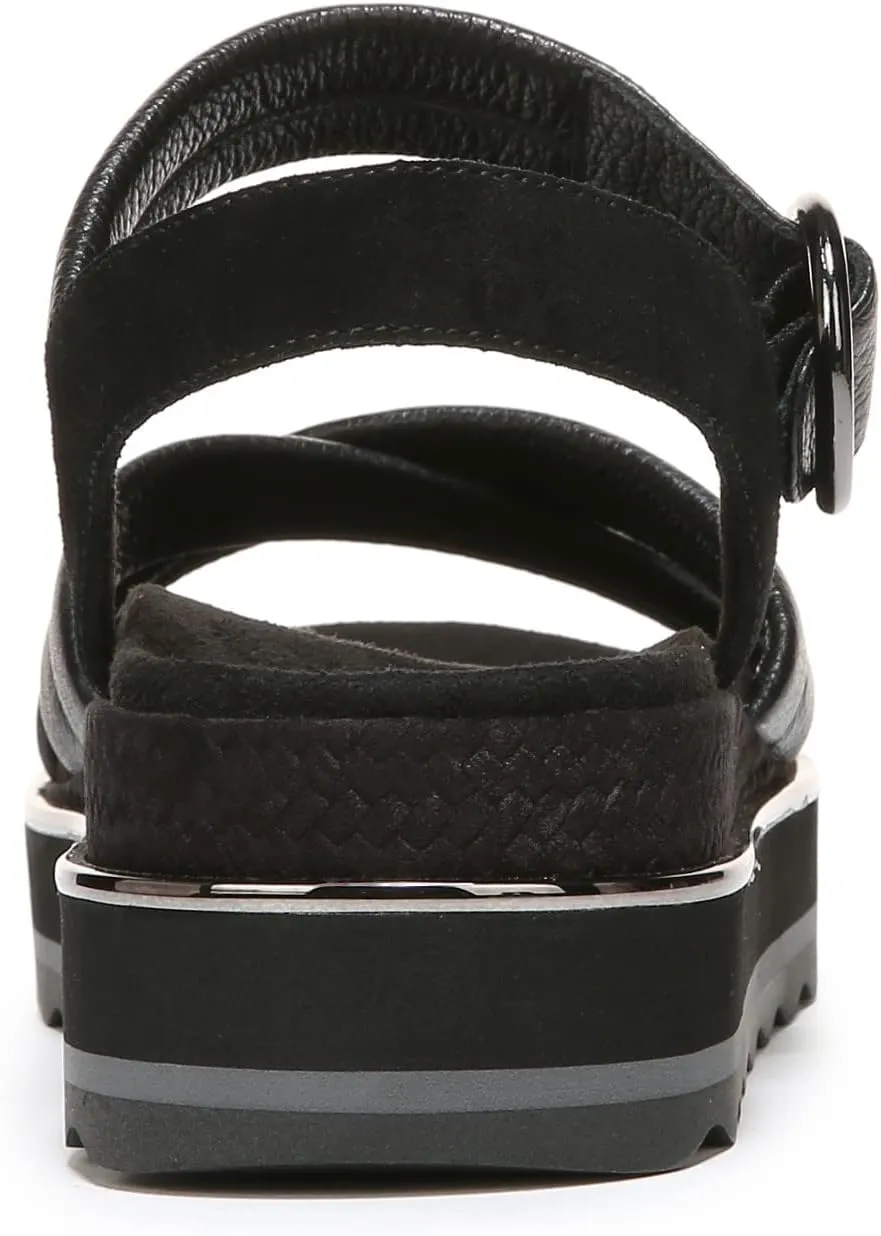 Vionic Women's Pheonix Reyna Slide Adusjtable Strap Sandal - Ladies Fashion Platform Sandals with Concealed Orthotic Arch Support, Sizes 5-11 Medium Fit
