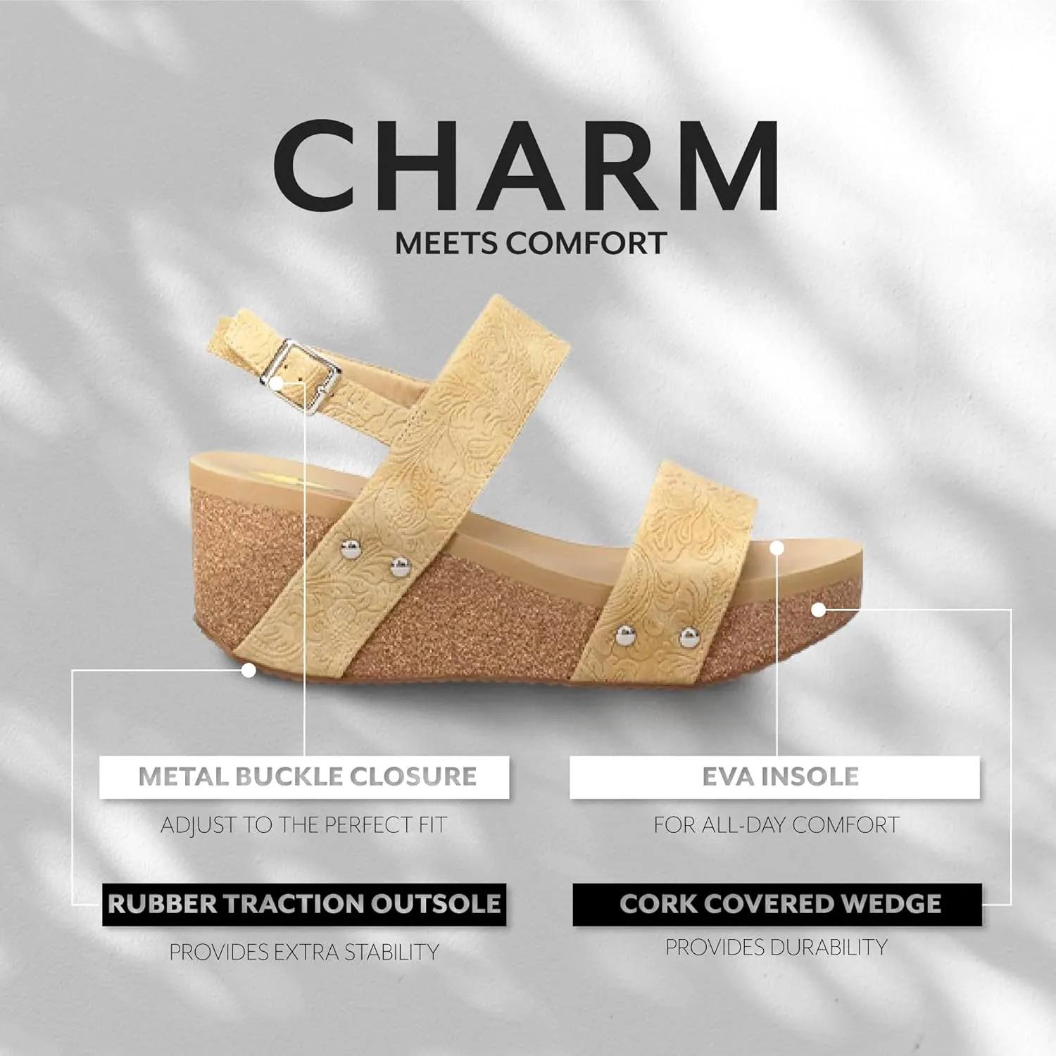 VOLATILE Women's Summerlove Wedge Sandal