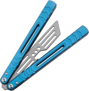 WARHERO Aluminium Alloy Handle Practice Tools Stainless Steel Head Integrated Forging Bushing System (Blue)