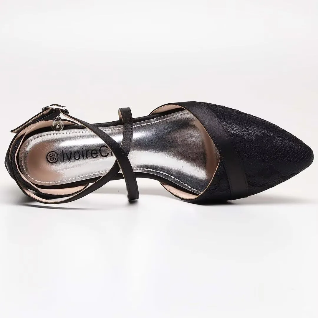Wedding Flats,Black Flats for Women,Women's Flats Shoes, Mary Jane Shoes Women, Ballet Flats,Pointed Toe Flats Shoes Women Dressy Comfortable, Bridal Flats for Wedding