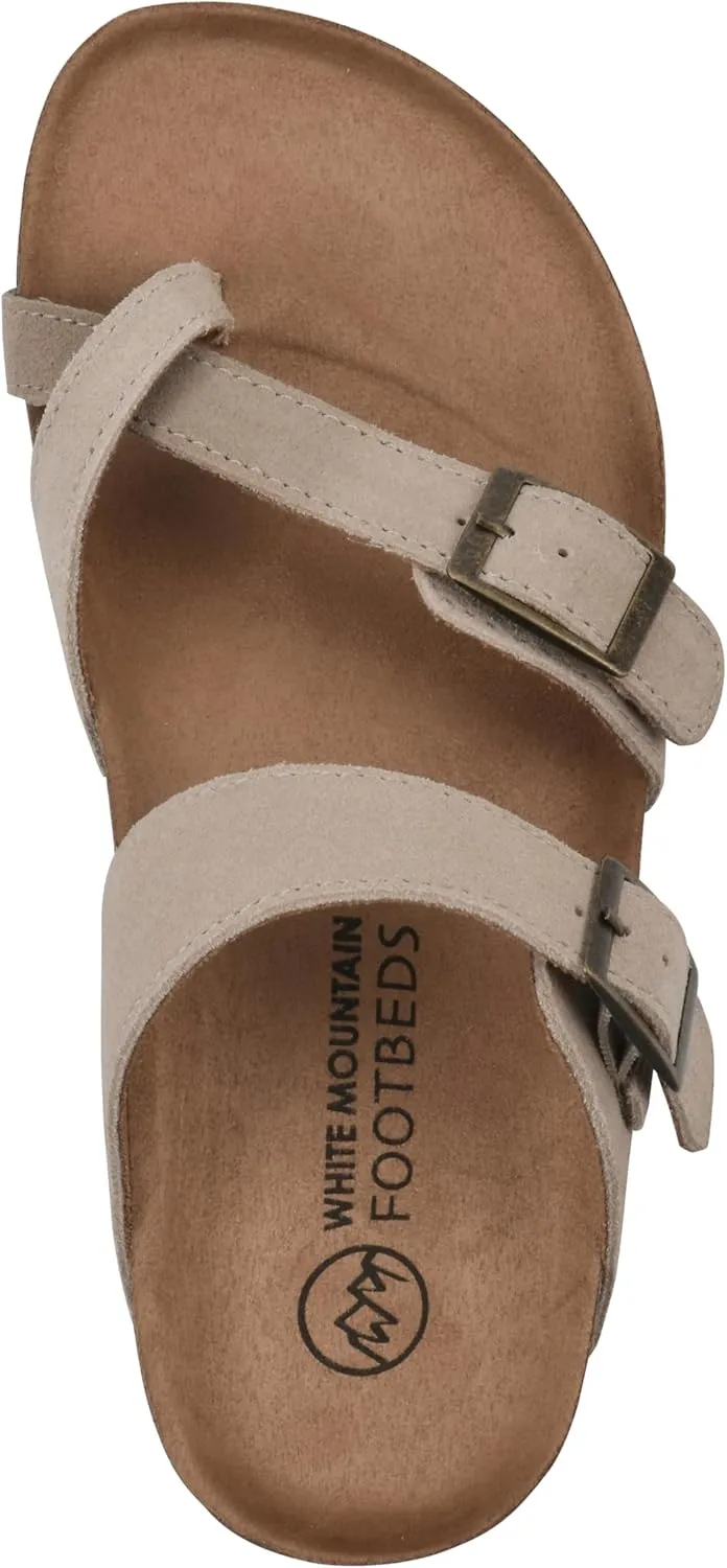 WHITE MOUNTAIN Gracie Signature Comfort-Molded Footbed Sandal