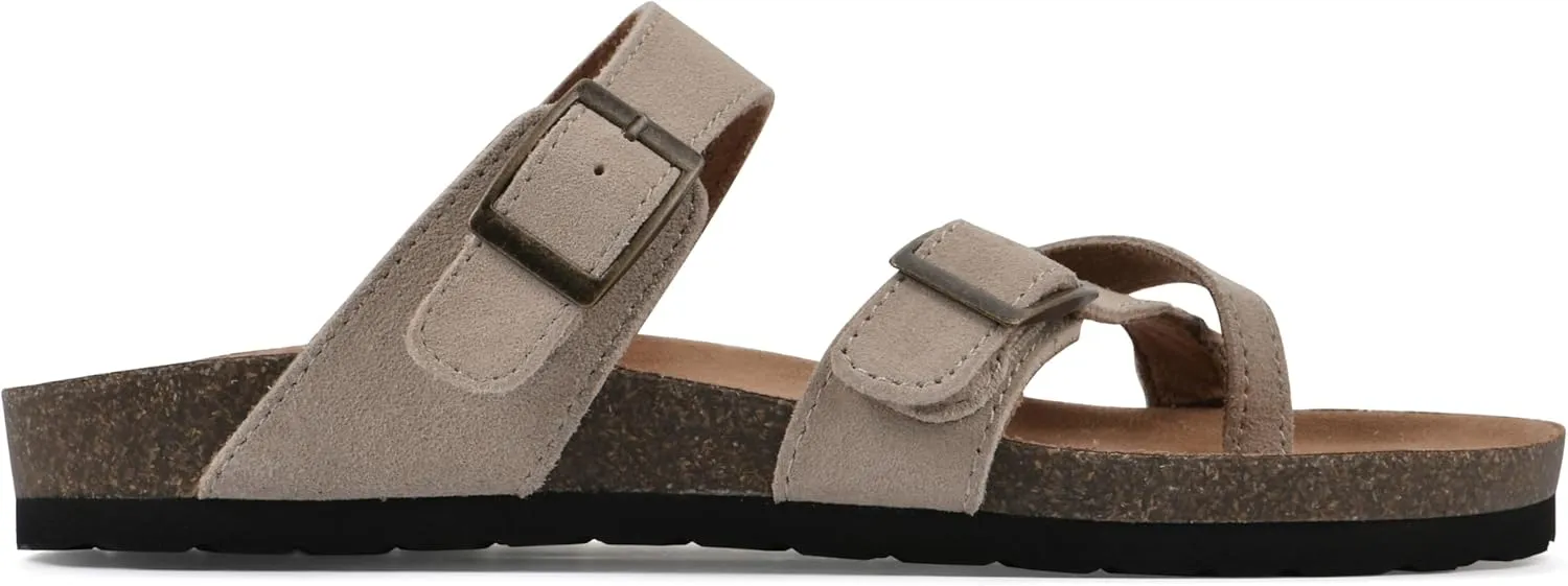 WHITE MOUNTAIN Gracie Signature Comfort-Molded Footbed Sandal