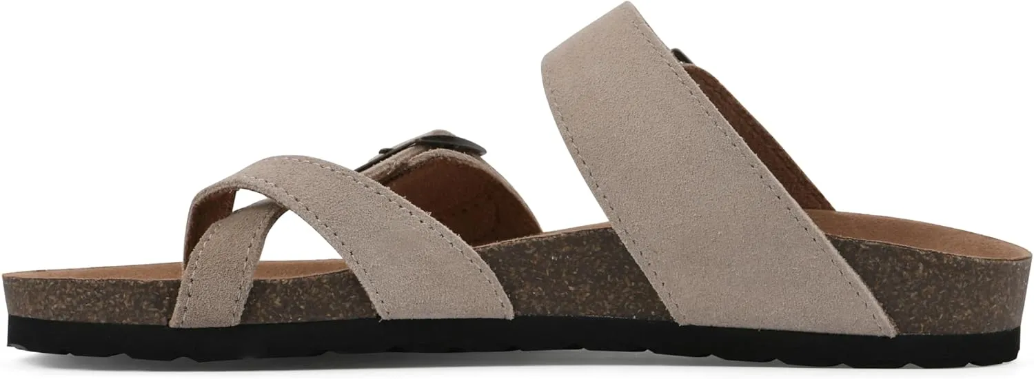 WHITE MOUNTAIN Gracie Signature Comfort-Molded Footbed Sandal
