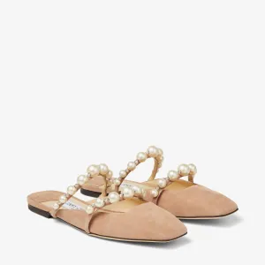 Women Amaya Flat - Ballet Pink/White