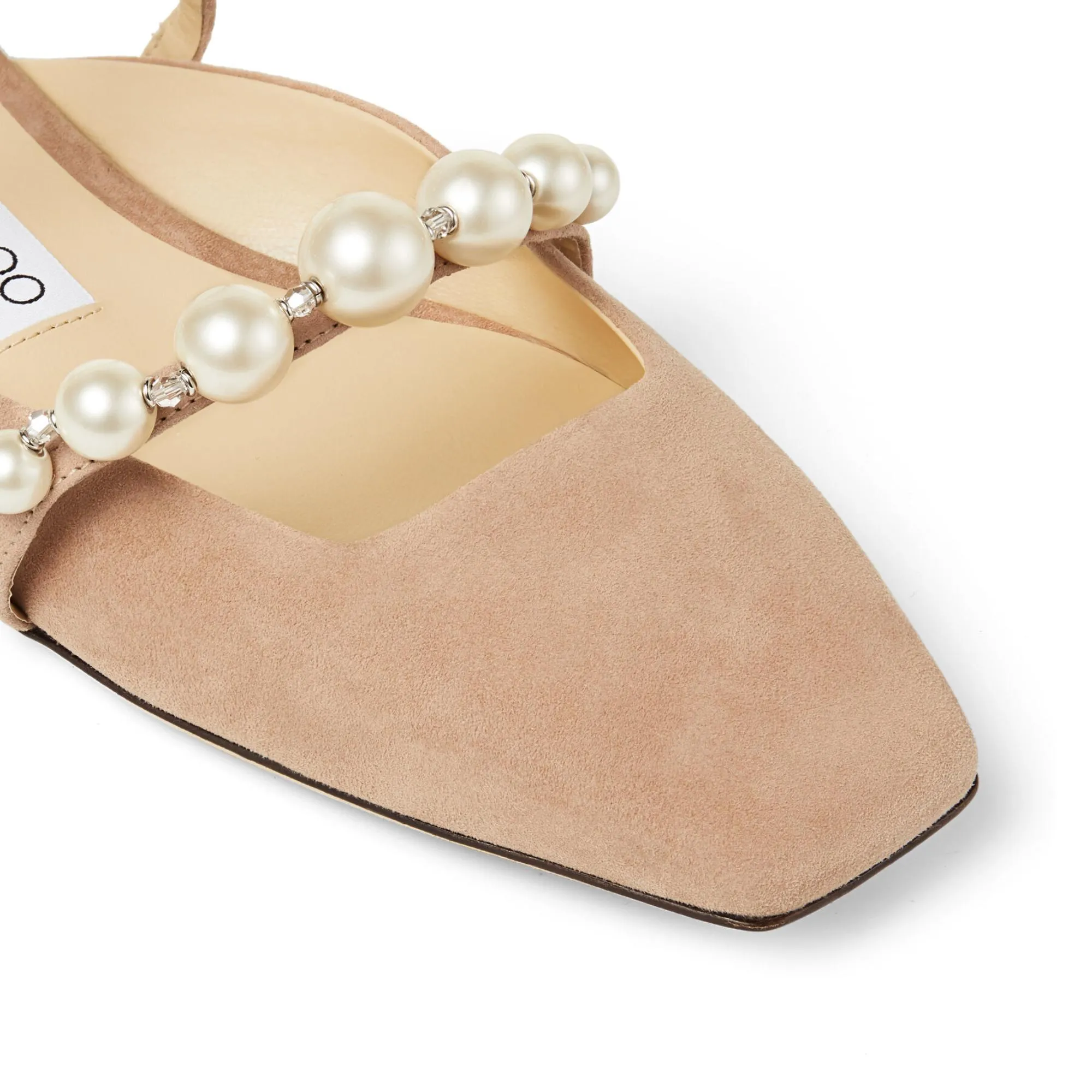Women Amaya Flat - Ballet Pink/White