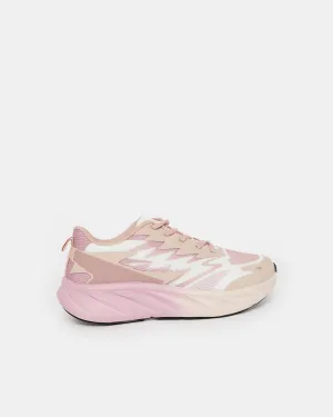 Women Pink Lace-Up Trainer