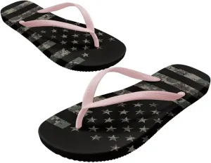 Women's Flip Flops Comfortable Summer Beach Sandals Slip On Walking Thong Sandals for Women Indoor Outdoor Slide Flat Sandal US Size 5.5-9.5