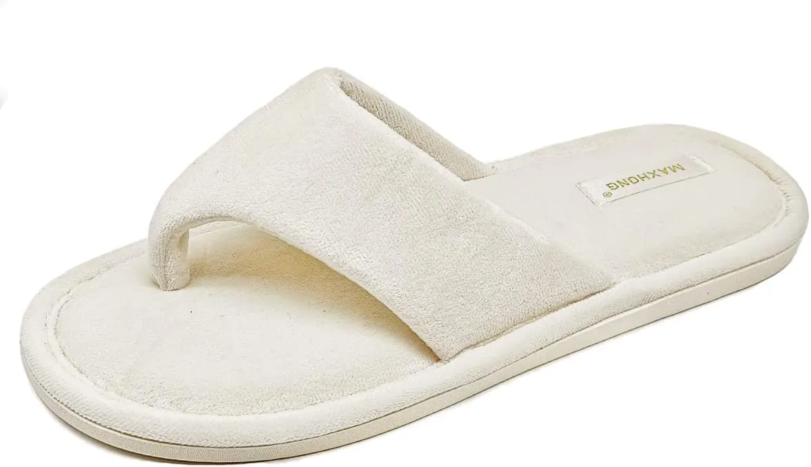 Women’s Thong Slippers with Memory Foam for Women Open Toe Slip on
