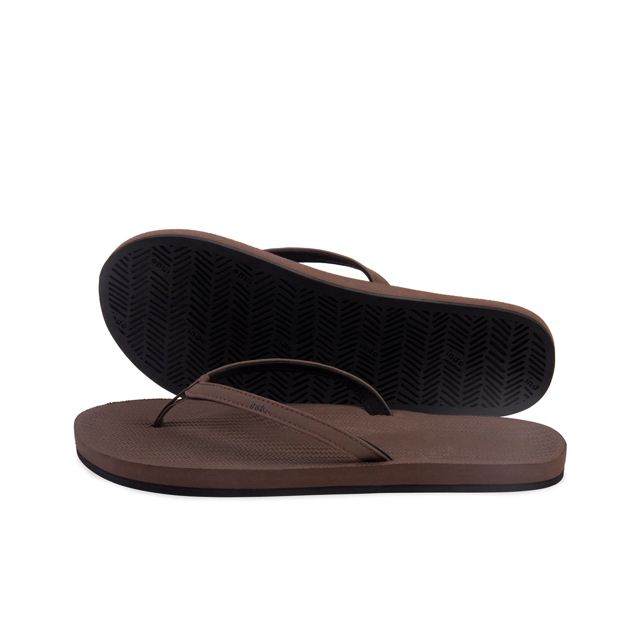 Women's Thongs - Soil