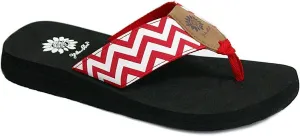 Yellow Box Women's Yulisa Red Sandal 5.5 M