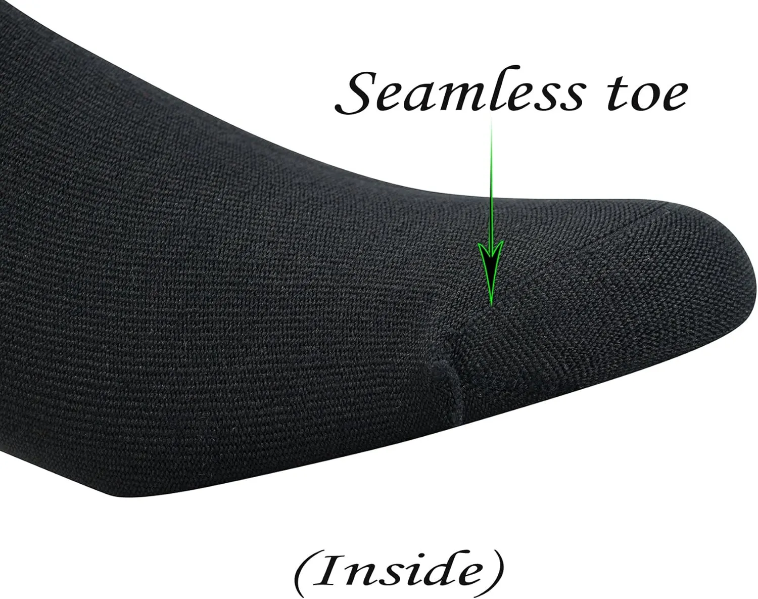Yomandamor Men's 5 Pairs Non-binding Flat-Knit Ankle Diabetic/Dress Socks with Seamless Toe(Big and tall available)