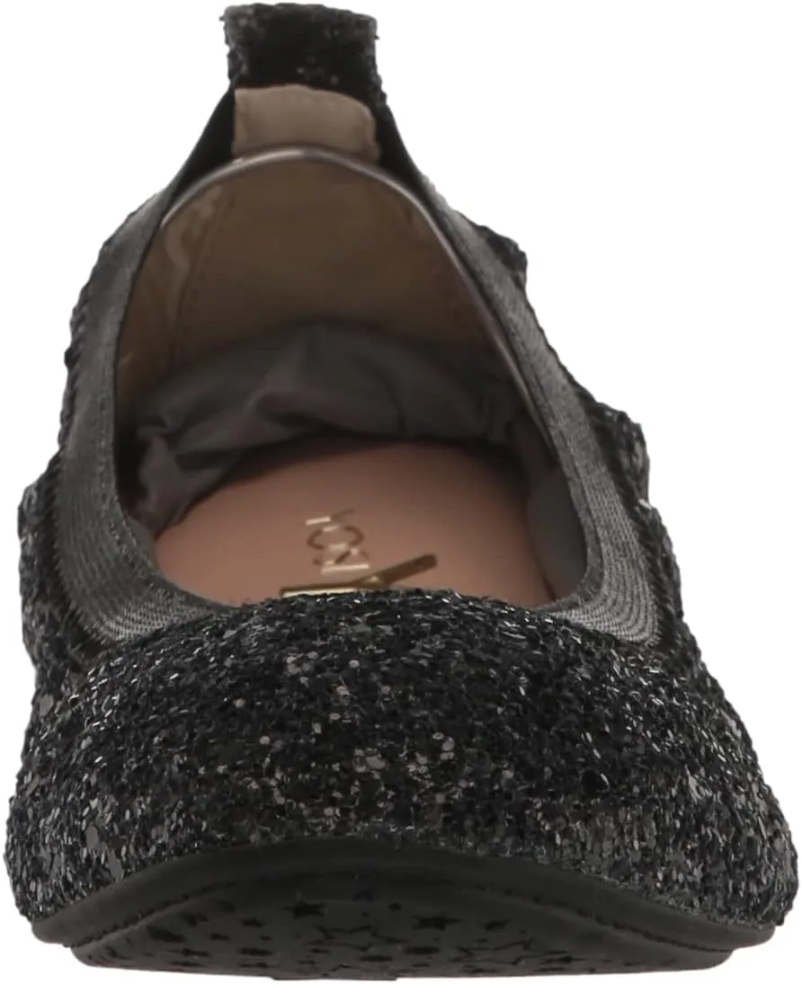 Yosi Samra Girl's Miss Samara Glitter Ballet Flat (Toddler/Little Big Kid)