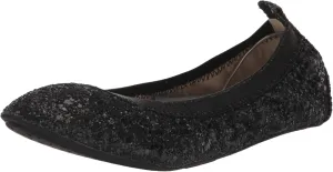 Yosi Samra Girl's Miss Samara Glitter Ballet Flat (Toddler/Little Big Kid)