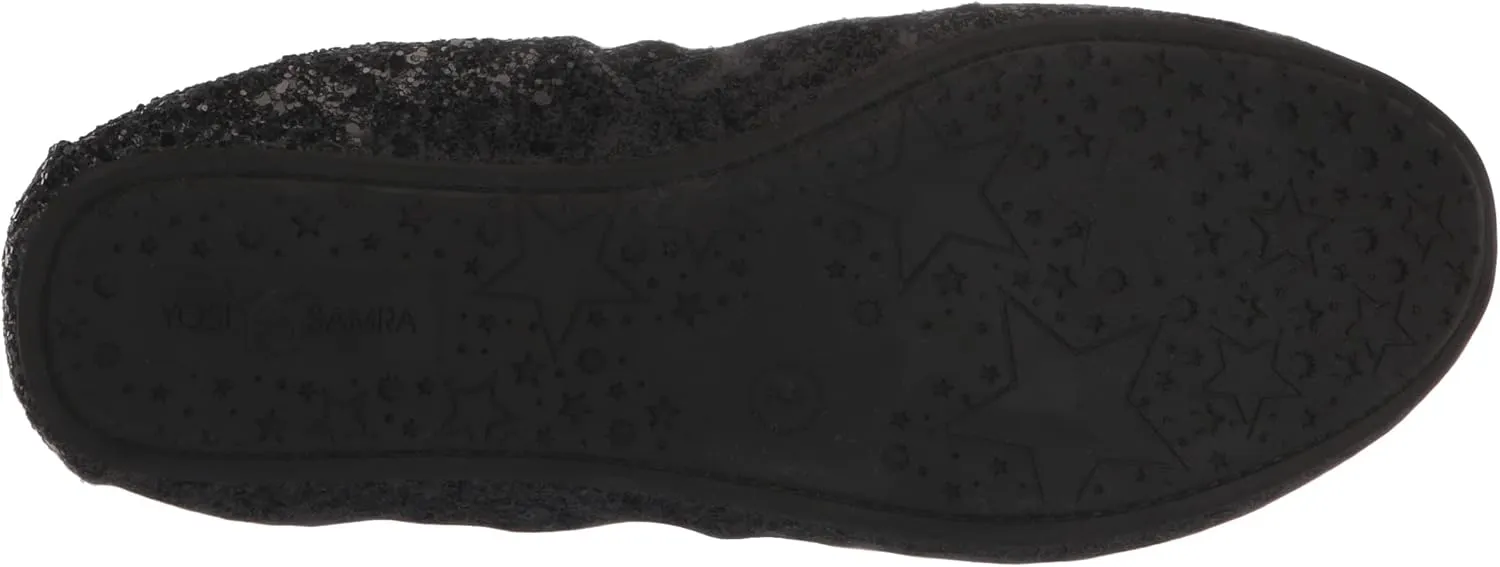 Yosi Samra Girl's Miss Samara Glitter Ballet Flat (Toddler/Little Big Kid)