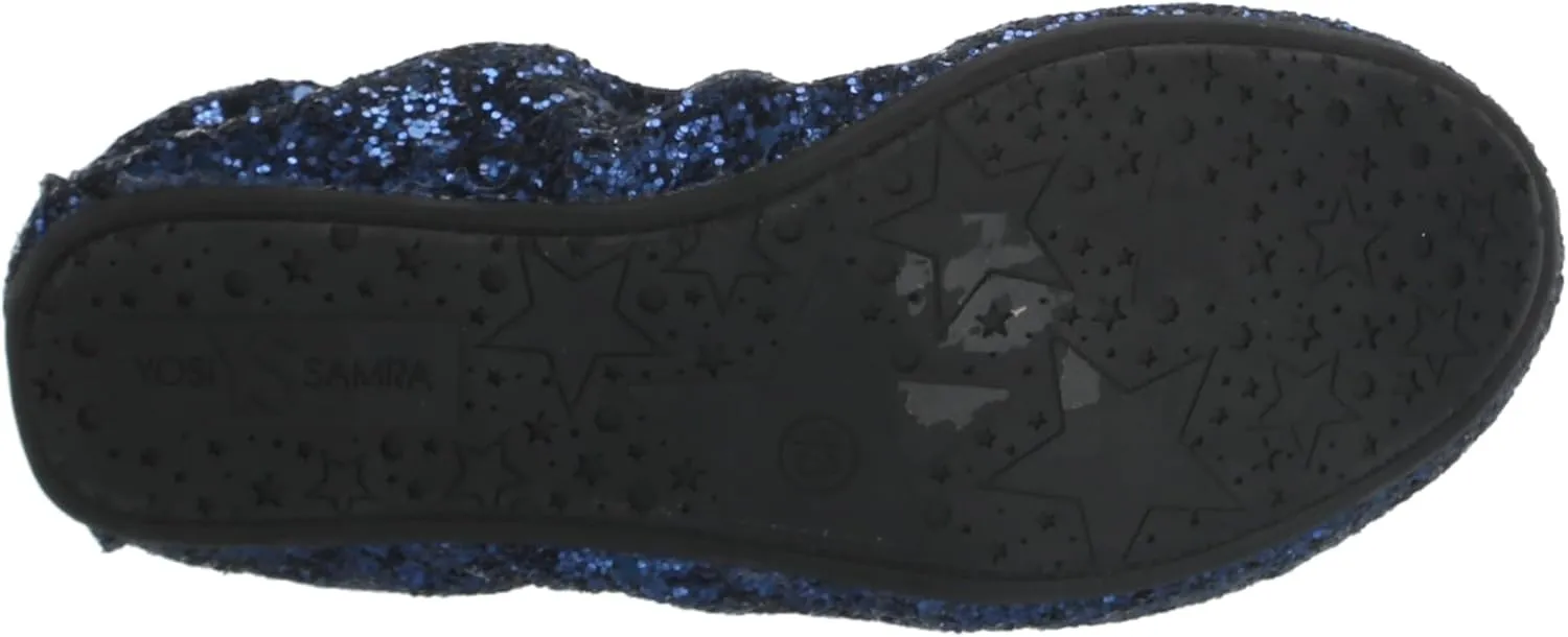 Yosi Samra Girl's Miss Samara Glitter Ballet Flat (Toddler/Little Big Kid)
