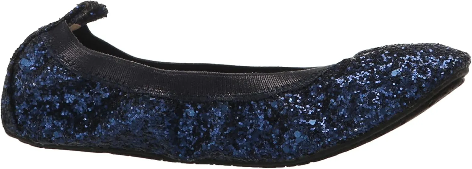 Yosi Samra Girl's Miss Samara Glitter Ballet Flat (Toddler/Little Big Kid)